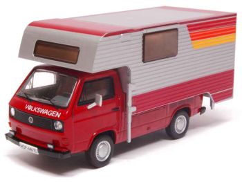 PRX11527 - VOLKSWAGEN T3 camping car caisse déposable rouge