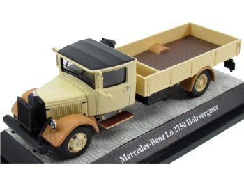 PRX18327 - MERCEDES BENZ L2750 plateau couleur crème gazogene 1940