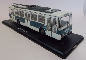 PRXPCL47066 - Bus de ville électrique SKODA 14TR Eberswalde vert et blanc