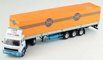 PRXPCL47081 - LIAZ 110 4x2 et remorque bâchée à ridelles Transports CSAD