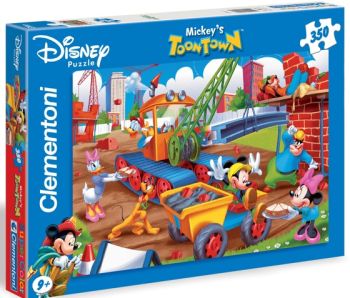 CLE30072 - Puzzle 350 Pièces MICKEY Construction 48.5 x 33.5cm