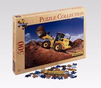PUZ9674 - PUZZLE 500 Piéces Chargeur NEW HOLLAND W190B.