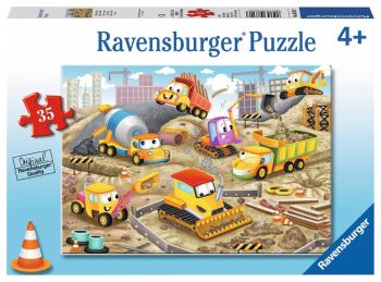 RAV086207 - Puzzle - 35 Pièces - Sur le chantier