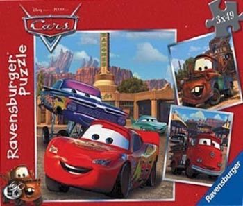 RAV093823 - 3 Puzzles CARS - 49 Pièces
