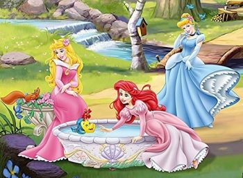 RAV10639 - Puzzle - 100 Pièces - Disney Princesse - 49 x 36 cm