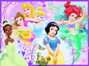 RAV10857 - Puzzle - 100 Pièces - Disney Princesse - 49 x 36 cm