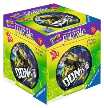 RAV11908/01 - Puzzle 3D - 54 Pièces - LES TORTUES NINJA Donatello - 7 cm