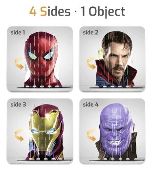 RAV18047 - Puzzle 4S Vision - 60 Pièces - AVENGERS
