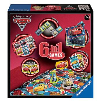 RAV213108 - Jeu 6 en 1  Cars 3