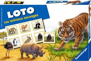 RAV24639 - Loto des animaux sauvages