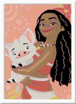 RAV28048 - Numéro d'art - Vaiana la princesse - 13 x 18 cm