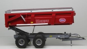 REP179 - Trailer 2 axles MAUPU red Evo BBM 71- 18t