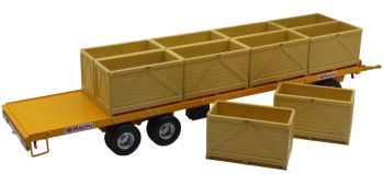 REP237 - Plateau MAUPU jaune avec pallox