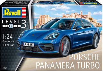 REV07034 - PORSCHE Panamera turbo maquette à monter et à peindre
