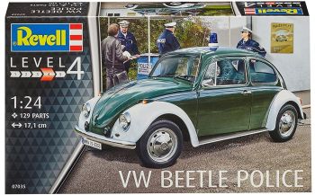 REV07035 - VOKSWAGEN Beetle police d'Italie maquette à monter et à peindre