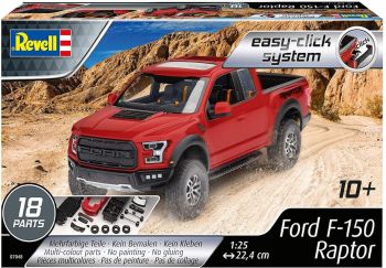 REV07048 - FORD F-150 Raptor 4x4 pick-up maquette à monter et à peindre Easy Click System