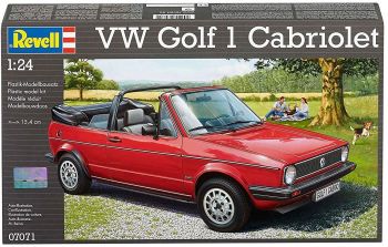 REV07071 - VOLKSWAGEN Golf 1 Cabriolet maquette à monter et à peindre