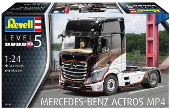REV07439 - MERCEDES BENZ ACTROS MP4 4x2 maquette à monter et à peindre