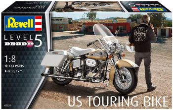 REV07937 - Moto AMERICAN TOURING BIKE maquette à monter et à peindre