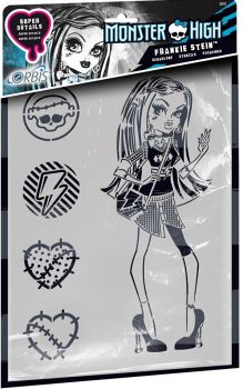 REV30218 - Pochoir MONSTER HIGH - Frankie Stein