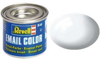 REV32104 - Peinture émail blanc brillant 14ml