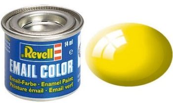 REV32112 - Peinture émail jaune brillant 14ml