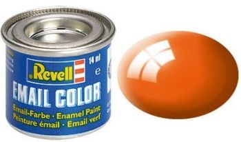 REV32130 - Peinture émail orange brillant 14ml