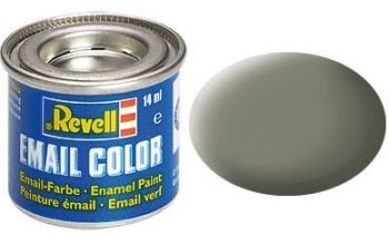 REV32145 - Peinture émail vert olive mat 14ml