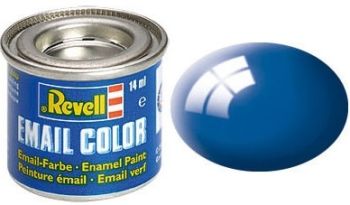 REV32152 - Peinture émail bleu France brillant 14ml