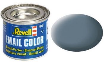 REV32179 - Peinture émail gris bleu mat 14ml