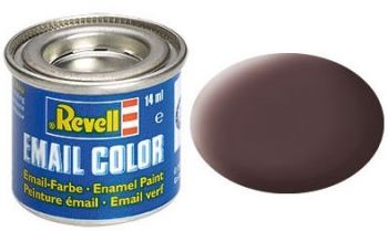 REV32184 - Peinture émail marron mat 14ml