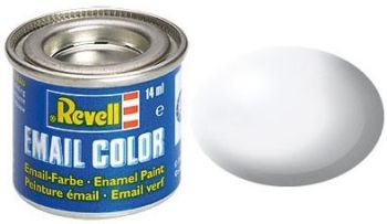 REV32301 - Peinture émail blanc satiné 14ml