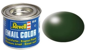 REV32363 - Peinture émail vert foncé satiné 14ml