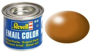 REV32382 - Peinture émail brun ocre satiné 14ml