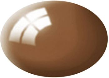 REV36180 - Peinture acrylique brun argille brillant pot de 18 ml