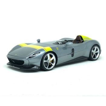 BUR16013GY - FERRARI Monza SP1 gris et jaune