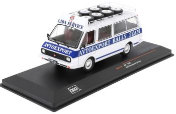 RAF 2203 rallye services transporter 1984 – AUTOEXPORT LADA rallye team