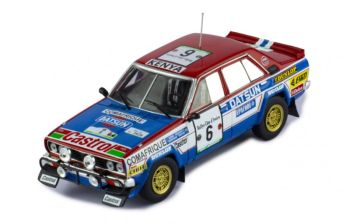 IXORAC403B.22 - DATSUN Violet GT #6 Rallye de côte d'ivoire 1981 S.MEHTA / M.DOUGHTY