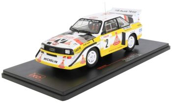 IXO24RAL020B - AUDI Sport Quattro S1 #2 Rallye de Monte Carlo 1986 W.ROHRL / C. GEISTDORFER