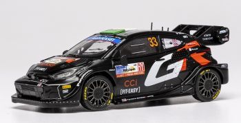IXORAM965.22 - TOYOTA GR Yaris RAlly1 Hybride #33 Rallye du Japon 2024 E.EVANS / S.MARTIN