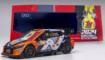 IXORAM967.22 - HYUNDAI i20 N Rally1 #11 Champion du Monde - Rallye du Japon 2024 T.NEUVILLE / M.WYDAEGHE