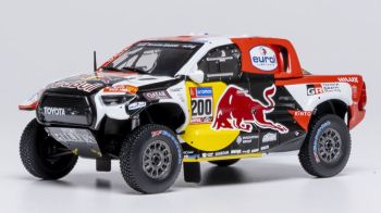 IXORAM986.22 - TOYOTA GR DKR Hilux #200 Gagnant du Rallye Dakar 2023 N.Al-ATTIYAH / M.BAUMEL