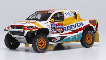 IXORAM988.22 - TOYOTA GR DKR Hilux Evo T1+ #229 Rallye Paris Dakar 2023 I-E.PUJOL / J.VALCARCEL