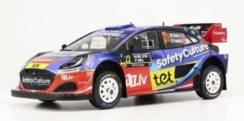 IXO18RMC240.22 - FORD Puma Rally1 #22 Rallye de Suede 2025 M.SESKS / R.FRANCIS