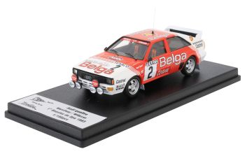 TRORRBE50 - AUDI Quattro #2 1er aux Boucles de SPA 1983 M.DUEZ / W.LUX - Limité à 150ex.
