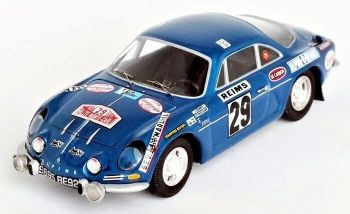 TRORRFR49 - RENAULT-ALPINE A110 #29 Rallye de Monte Carlo 1972  J.HENRY / G.DI NICOLA - Limitée à 150ex.