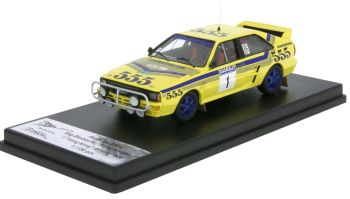 TRORRMRS02 - AUDI Quattro #1 1e Rallye Hong-kong -Beijing 1986 S.BLOMQVIST / B.BERGLUND – Limitée à 150 ex.