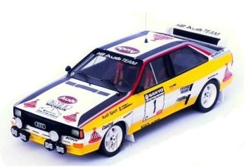 TRORRNZ03 - AUDI Quattro #1 Rallye de Nouvelle Zélande 1984  W.ROHRL / C.GEISTDORFER – Limitée à 150 ex.