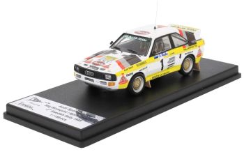 TRORRSE21 - AUDI Sport Quattro #1 2e au rallye Suède 1985 S.BLOMQVIST / B.CEDERBERG – Limitée à 150 ex.