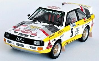 TRORRSE23 - AUDI Sport Quattro #5 Rallye de Suède 1985 W.RÖHRL / C.GEISTDÖRFER – Limitée à 150 ex.